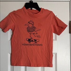 Vineyard Vines Kids Coral Graphic Tee